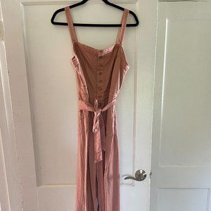 Anthropologie wide leg jumpsuit